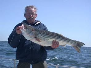 Mike happy with one of his many fish!