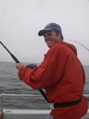 David and his trophy striper