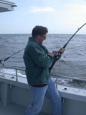 Jerry hooks up with the money fish and remains the "sheriff on the block"!