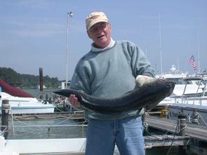 With his 37 inch trophy