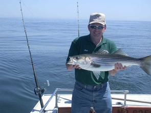 Rick and another nice striper