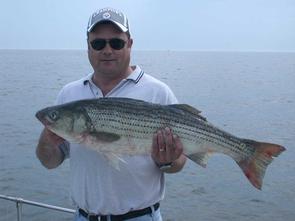 Mark and his trophy striper