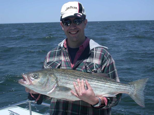 Gavin getting into the fishin' after a 20 year hiatus