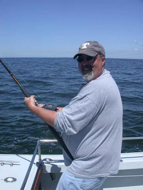 Richard ties into a nice trophy