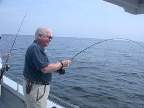 Fly fisherman Jay likes using this 4 weight, the 3 weight just could not handle these guys