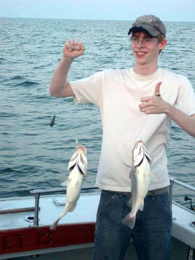 Rayce with this double 17 inch croaker