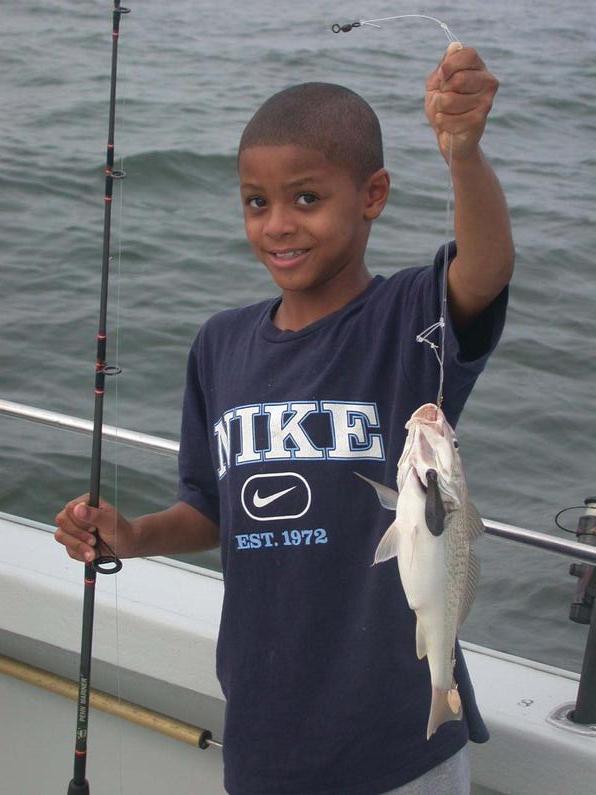 Anthony Cowan carries on the family tradition of being a Croaker fisherman!