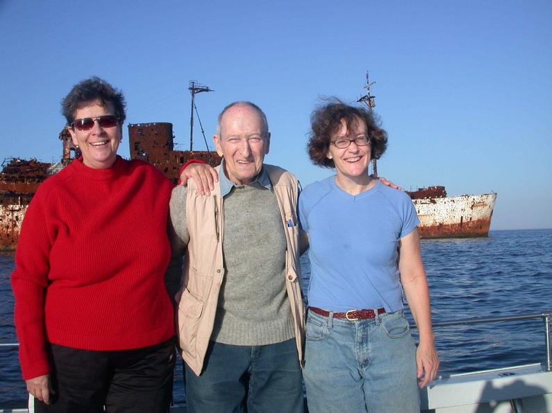 Monique from Switzerland, Richard and Stephanie Joyce
