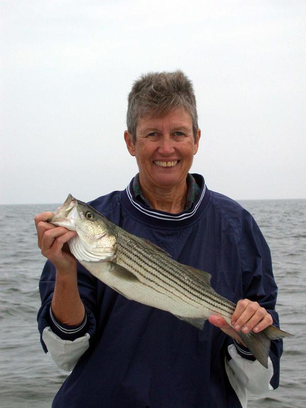 Debbie the birthday girl and one of her stripers
