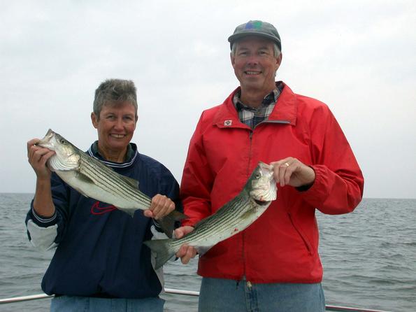 Debbie & Dennis with a pair