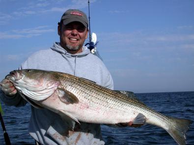 The big fish of the day at 47 inches was a real beauty for Steve
