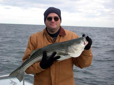 Jeff had no difficulty pulling in this three footer!