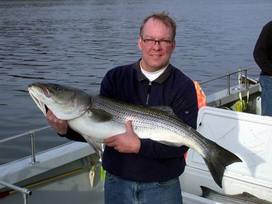 Scott was well pleased with this "puppy"!