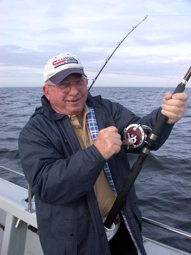 Bob enjoyed the fight this striper gave him