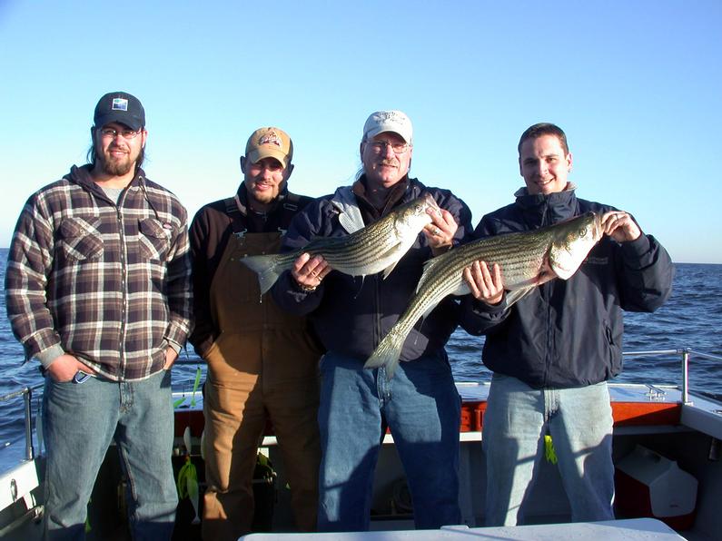 L-R Josh, Matt & Jim Grove, Jeff Beshore