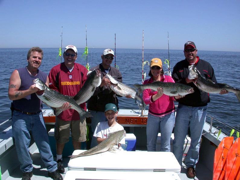 L-R Roger Beckman, Kevin McGovern, Lance, Luke, Marti & Eric Henry