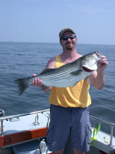 Doug returned again this year to fish with Capt Gary and landed this rockfish