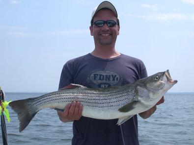 Steve Markle, Jr delighted with this guppy!