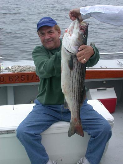 Marty hauled in several including this 34 incher