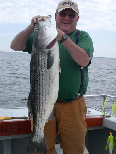 Tom hoists this 42 inch 26 pounder