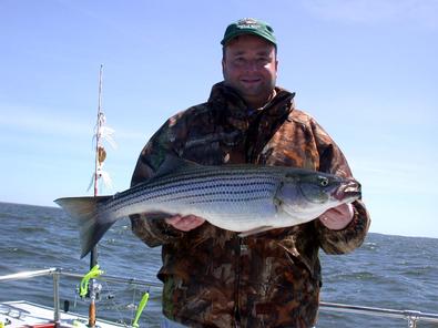 Bill actually relaxed for a changed and caught this rockfish