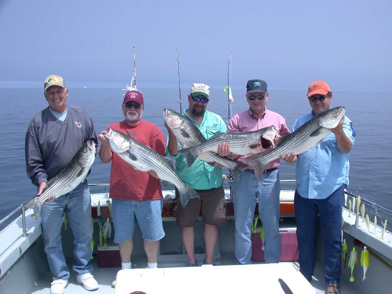 L-R "Tex" Daniels, Tom Hess, John, Hans and Phil Lemke