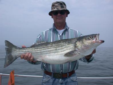 Barry and this nice striper