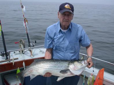 Pete always gets his fish