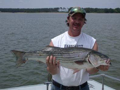 Tony looking like the cat that swallowed the canary with this nice 36 incher
