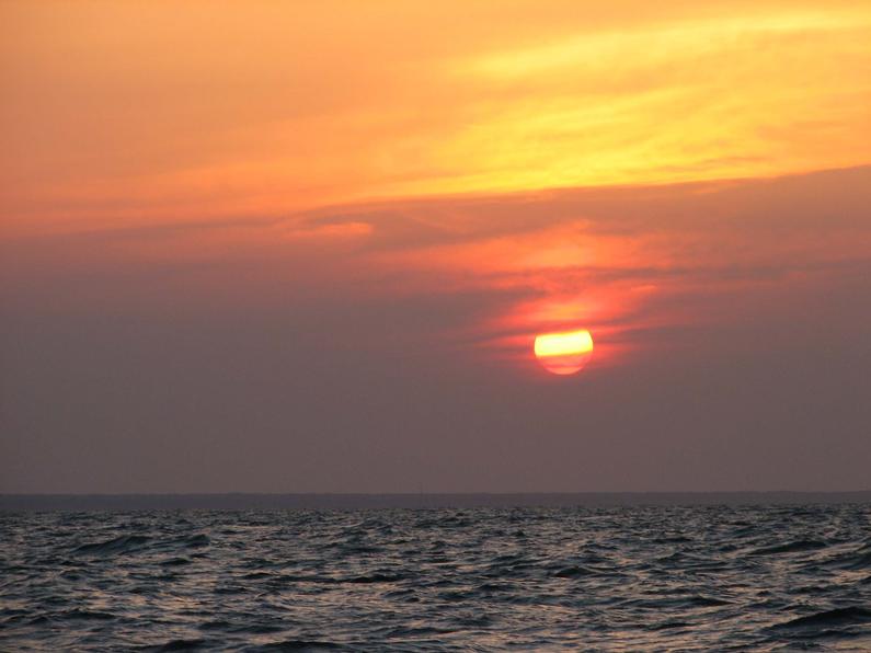 Sunset on the Bay is only surpassed by sunrise!