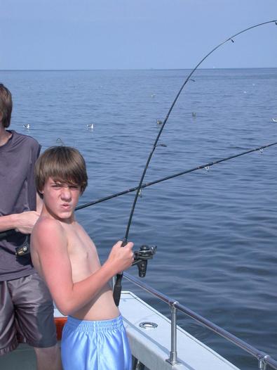 Clayton hooks into another striper