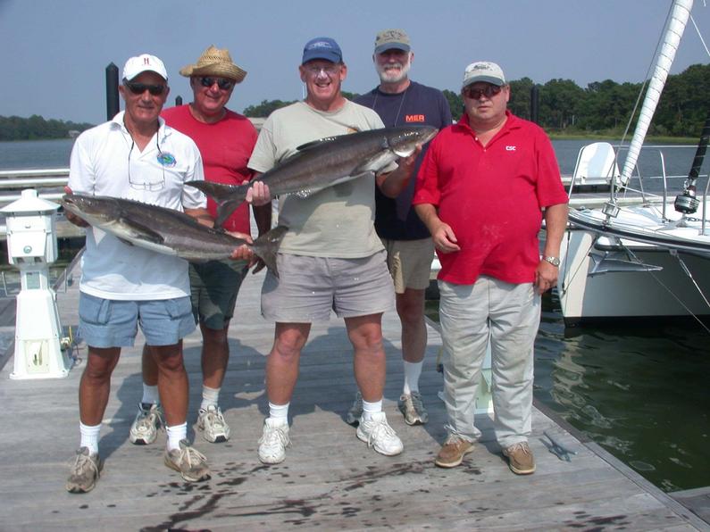 L-R Bill Erb, Capt Gary, Big Jim Back row:  Buddy Schuh, Bob Behr