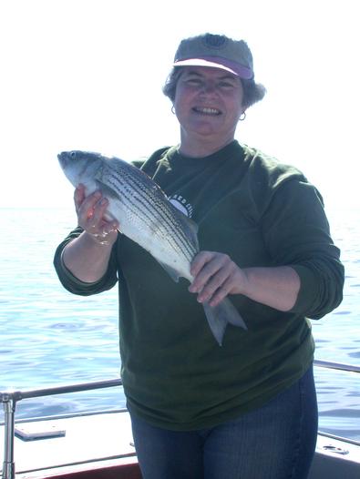 Claudia the birthday girl and her striper!