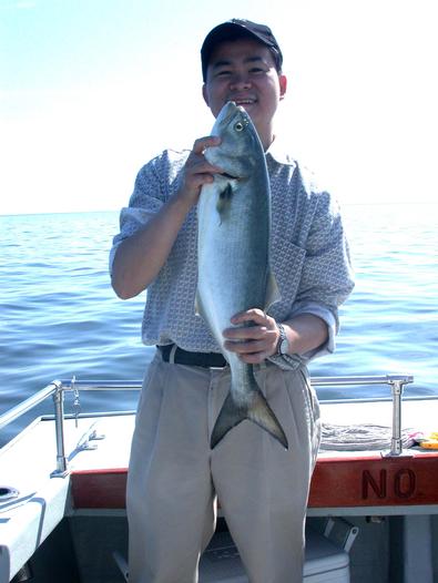 Phan's big blue of the day at 6 pounds!