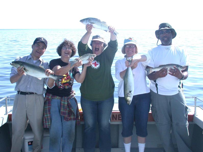 L-R Phan Trinh, Stephanie Joyce, Claudia Conlon, Carol Steinbach, Phil Parker