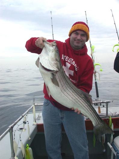 Tom was delighted with this catch!