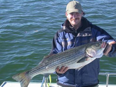 Wayne and the big fish of the day!