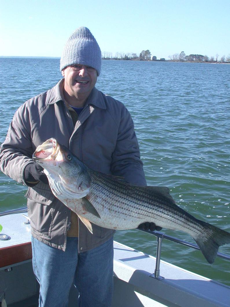 John whipped the biggest fish of the day on the long 300 foot line!