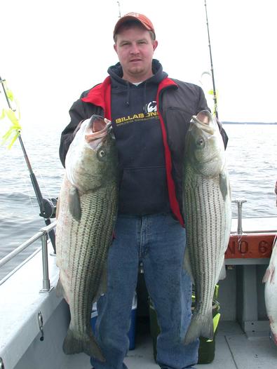 Jason hefts this pair of beauties!