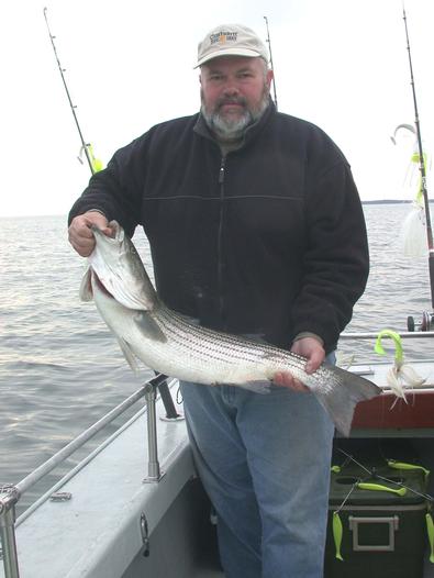 Jim and his trophy for the day!