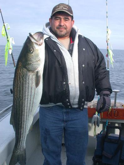 With this fine catch Eddie had him hopping across the water