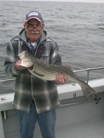 Steve always catches dinner!