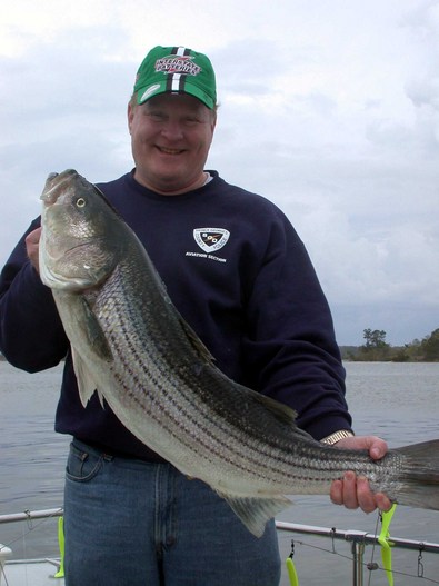 Ron on his first trip aboard the Marica landed this great 40 incher