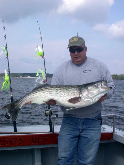 Chuck on his first MARICA trip has the biggest fish of the day