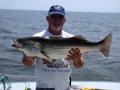 Mike's 34 incher is off to the table