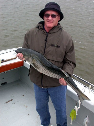Galen and his first Chesapeake Bay trip landed him this great trophy