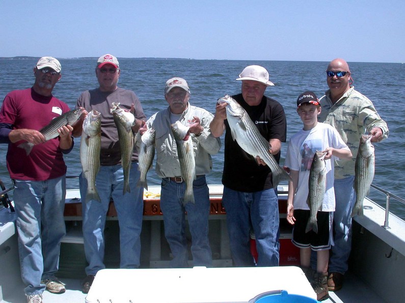 L-R Bernie Riley, Bill Tripler, Baron Jones, Dave Black, Josh & Carl Frank