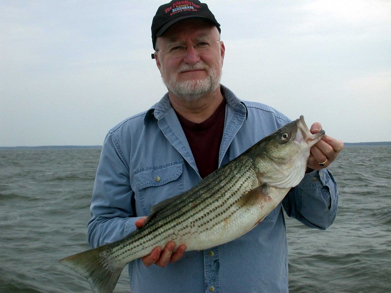 Bill and the second largest fish of the day at 28 inches