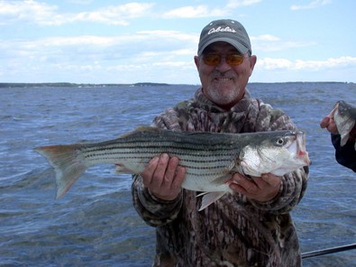 Dave won the pot with the 27 incher and his first visit to the bay