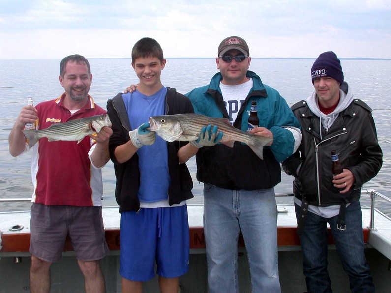 L-R Leonard. Charlie, Kevin and Elian